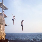Take the jump. Nice, France