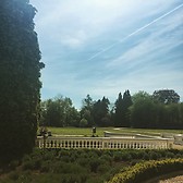 The backyard of the Teaching Hotel 