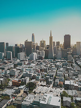 The view of Financial District