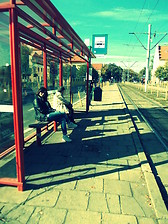 Tram 's stop