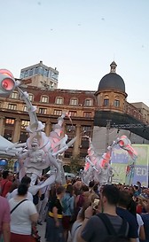 University Square B-FIT in the street