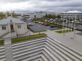 view from Veröld, 2020