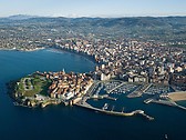 Vista de la ciudad de Gijon