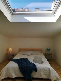 Lisbon Stylish Sky View Studio Peaceful surrounded