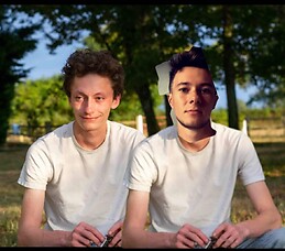 Paul Desjuzeur and Oscar Solomiac