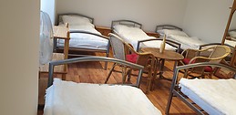 Bed in shared room in Student House in Prague 4