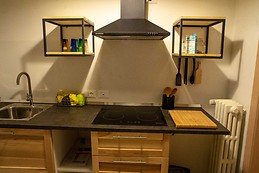 Monolocale moderno appena ristrutturato