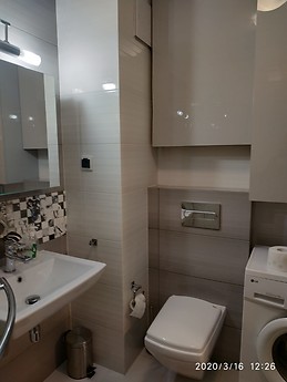 A comfortable studio, fully furnished with parking lot undergrou