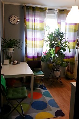 A room in a 2-room apartment is available for rent