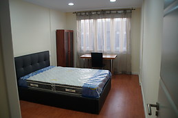 Alquilo Habitación 20 m2 cama 1,40 con baño integrado en piso c