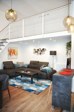 Andrassy street 65m2 + 10m2(loft) completely renovated apartment