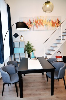 Andrassy street 65m2 + 10m2(loft) completely renovated apartment