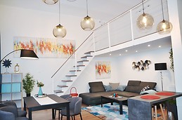 Andrassy street 65m2 + 10m2(loft) completely renovated apartment