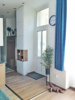 Andrassy street 65m2 + 10m2(loft) completely renovated apartment