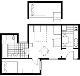 Apartment Paganini in city center for students
