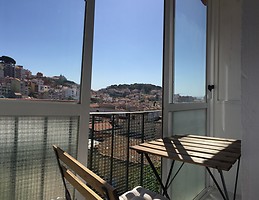 Double bed Bedroom in the city center