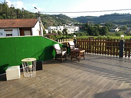 Mini-estúdio Com Ar-condicionado e terraço.