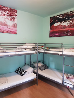 Bed in a 8 female dorm - Shared WCs