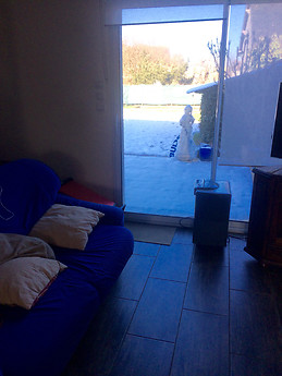 Chambre dans grande maison avec jardin