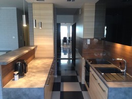 comfortable, modern flat