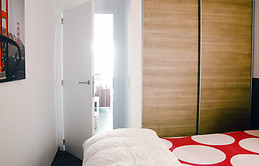 cosy student flat with seperate bedroom and terrace, for 1 or 2