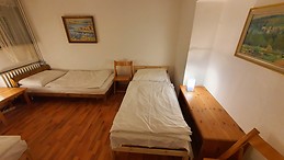 Bed in shared room in Student House in Prague 4