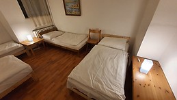 Bed in shared room in Student House in Prague 4
