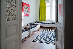 Four rooms for rent in Prague 2!