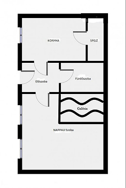 Fully equipped, sunny apartment for rent in central Budapest, wi