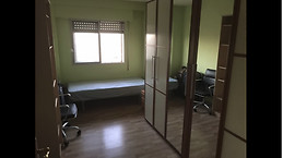 Habitación amplia y amueblada en Zaragoza, ático