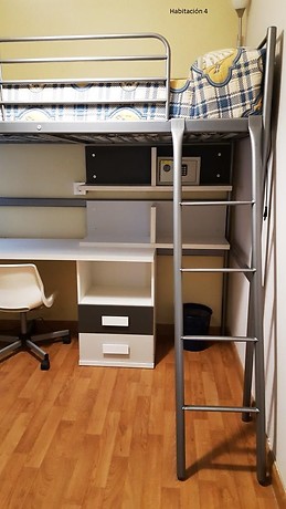 Habitaciones individuales con wifi en piso compartido para estudiantes en Gijón