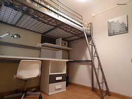 Habitaciones individuales con wifi en piso compartido para estud