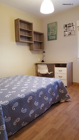 Habitaciones individuales con wifi en piso compartido para estudiantes en Gijón