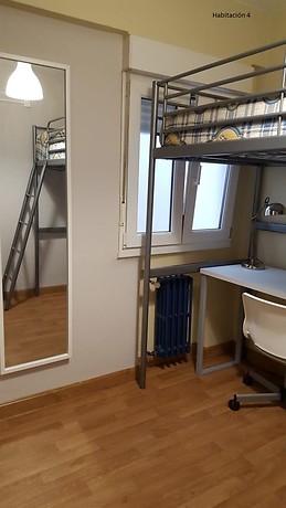 Habitaciones individuales con wifi en piso compartido para estud