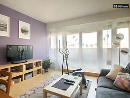 Large 1-bedroom apartment for rent in Angyalföld