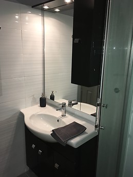 Moody studio apartment with fabulous new furniture in the city c