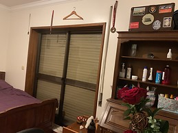 Nice room with double bed and view to Bom Jesus