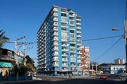 Piso exterior en La Habana. Cuba.