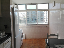 Quarto no centro da cidade