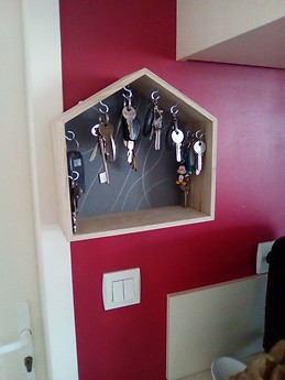 Room in a quiet house in the countryside