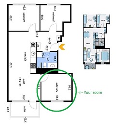 ROOMIE NEEDED TO 1st of Apil YAY :D COPENHAGEN