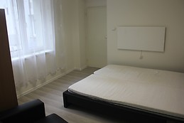 Separate furnished room with windows to forest in Smíchov