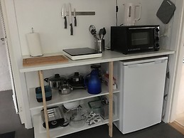 Studio in a villa nearby city from 15. of Oktober