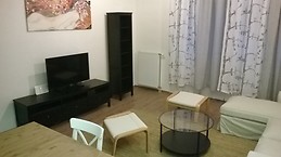 Sunny & large apartment at Belgrad Rakpart with partial Danube v