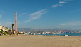 Sunny room in Malaga