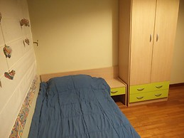 Sunny room with single bed and view to Bom Jesus