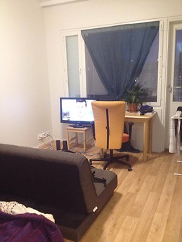 Warm, cozy studio apt