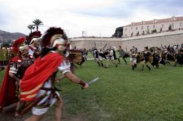 Batalla de Carthagineses y Romanos
