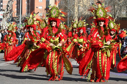 Desfile en Carnaval de Badajoz