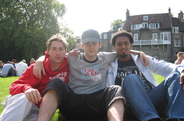 Fabrice, Me, Hussoin